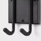 Double Garage Tool Hook, Steel Utility Rack