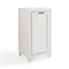Tara Linen Hamper Decorative Wall Cabinet White - Crosley