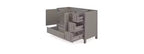 Gray Bathroom Vanity Cabinet, 121.9 cm