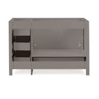 Gray Bathroom Vanity Cabinet, 121.9 cm