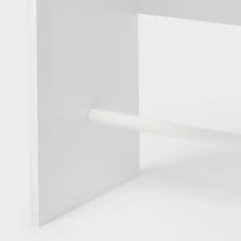 White Bathroom Wall Cabinet with Swing Doors, 60 × 80 cm