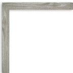 Specchio da Parete Incorniciato Dove Square Graywash 20" x 26" - Amanti Art