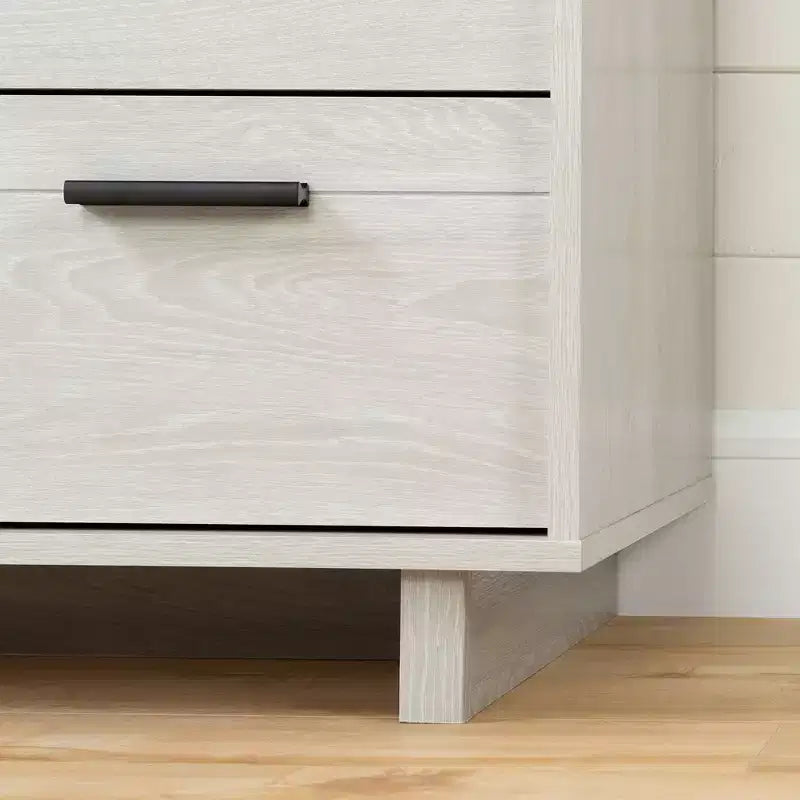 Cassettiera per bambini a 5 cassetti Fynn, rovere invernale - South Shore