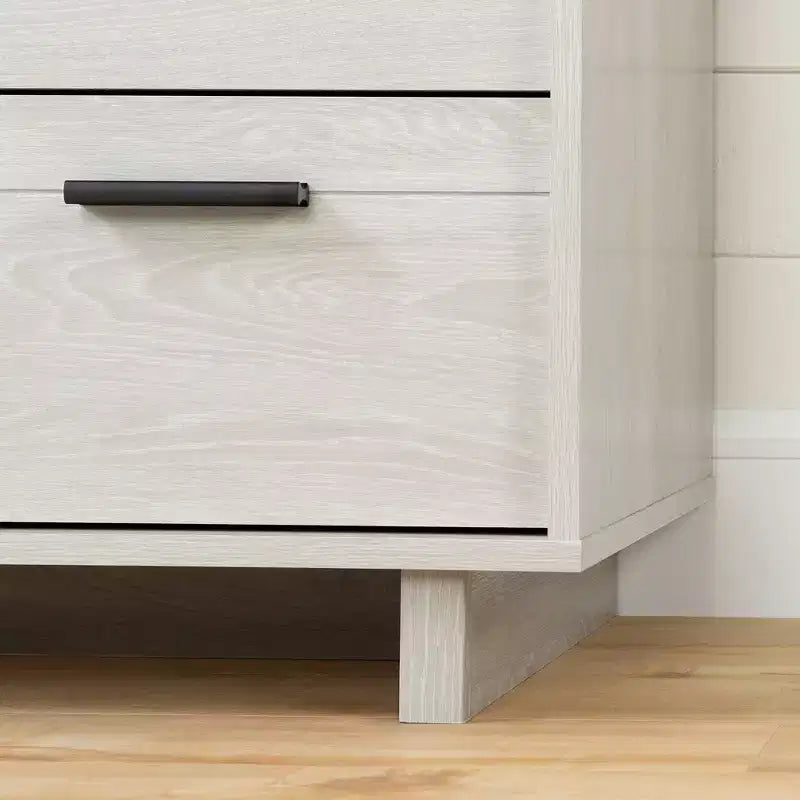 Cassettiera per bambini a 5 cassetti Fynn, rovere invernale - South Shore