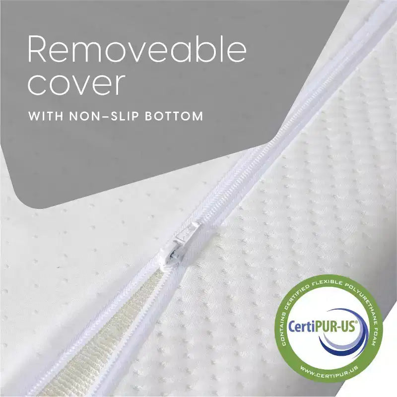 11.4 cm Memory Foam Sofa Bed Replacement Mattress with Washable Cover