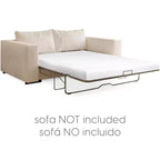 11.4 cm Memory Foam Sofa Bed Replacement Mattress with Washable Cover