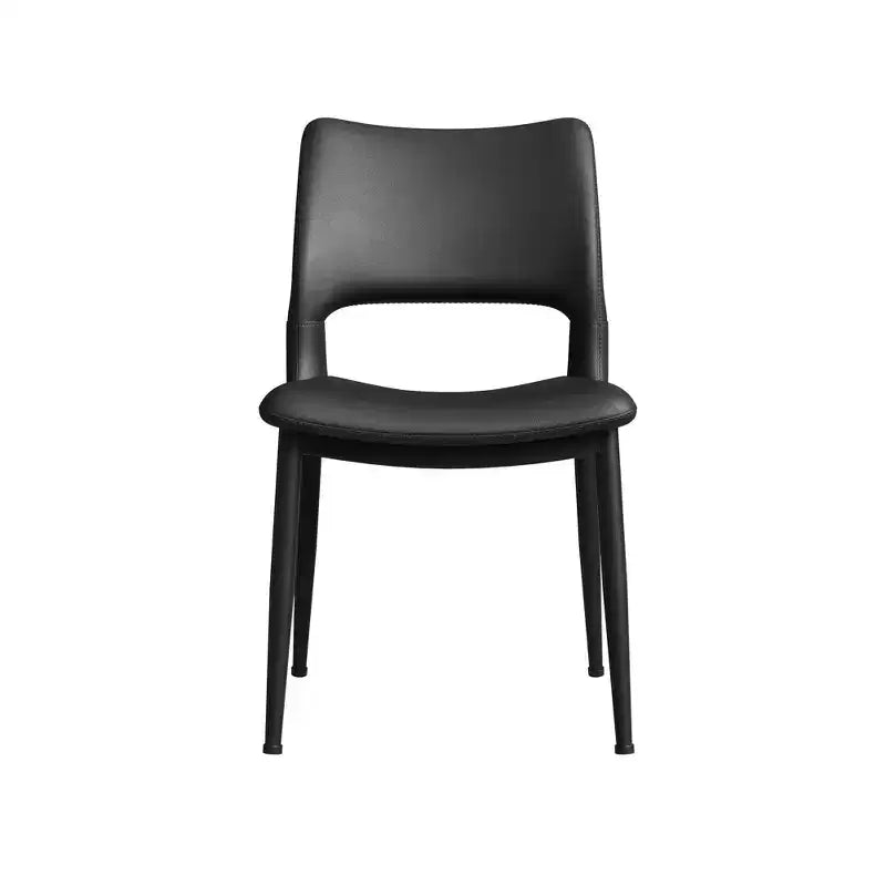 Vatros Modern PU Leather Dining Chairs Set of 2