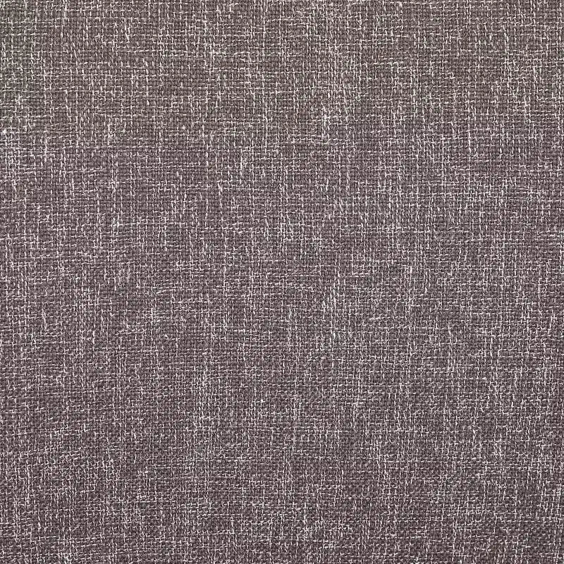 Meridian Furniture,Gramercy Brown Linen Textured Fabric Stool