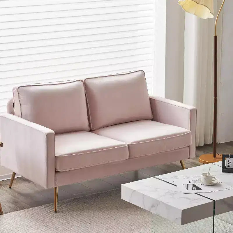 VINGLI 56 Modern Loveseat,Small Sofa Couch Deep Seat for Living Room,2-Seater Loveseat Sofa
