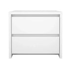 Tvilum,Next 17-Inch Tall 2-Drawer Nightstand End Table