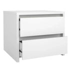 Tvilum,Next 17-Inch Tall 2-Drawer Nightstand End Table