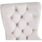 Meridian Furniture,Carmen Velvet Dining Chairs, Set of 2
