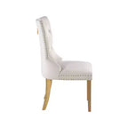 Meridian Furniture,Carmen Velvet Dining Chairs, Set of 2