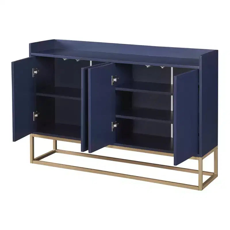 Hostack Madia Moderna Elegante Credenza con Ampio Spazio di Archiviazione per Sala da Pranzo, Ingresso