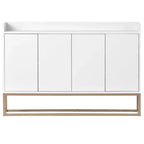 Hostack Madia Moderna Elegante Credenza con Ampio Spazio di Archiviazione per Sala da Pranzo, Ingresso