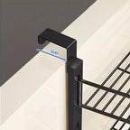 Dispensa a 6 ripiani da appendere alla porta, organizer da dispensa da appendere alla porta, scaffale da appendere per armadietto, ripiani organizer per spezie di grande capacità per la cucina