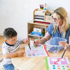 Mobile a 15 Scomparti ECR4Kids Streamline e 15 Contenitori con Apertura Frontale, 5x3, Mobili per Bambini