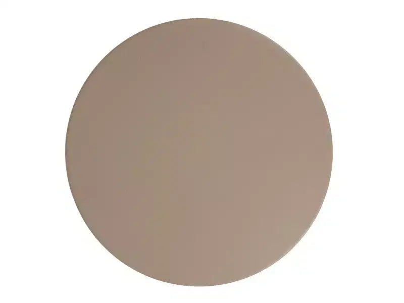 Tavolino Storied Home in metallo plissettato, beige
