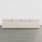 Divano componibile di grandi dimensioni Spruce & Spring per soggiorno, talpa-3 pezzi