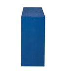 Madia Buffet Luxystar Modern 60 con Ripiano Aperto e Cassetti, Blu Navy