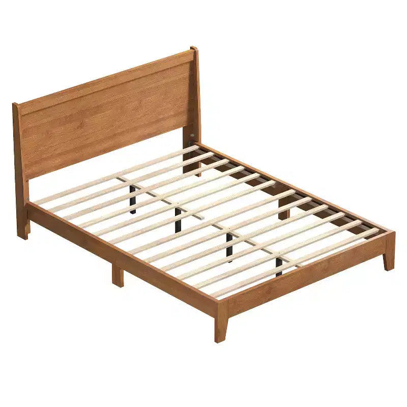 Galano Queen Abby Serene Letto con testiera Noce Ambra