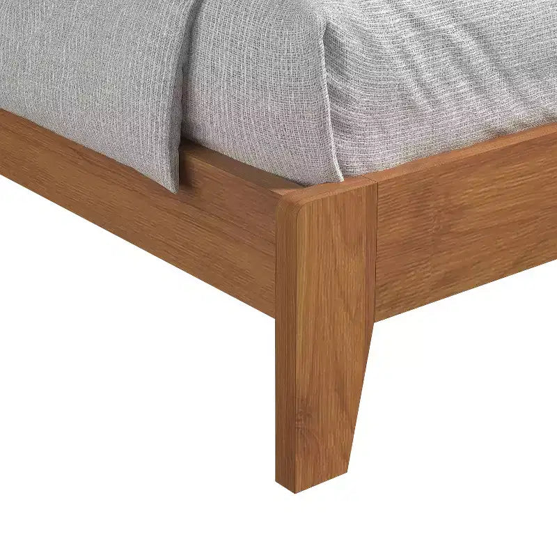 Galano Queen Abby Serene Letto con testiera Noce Ambra