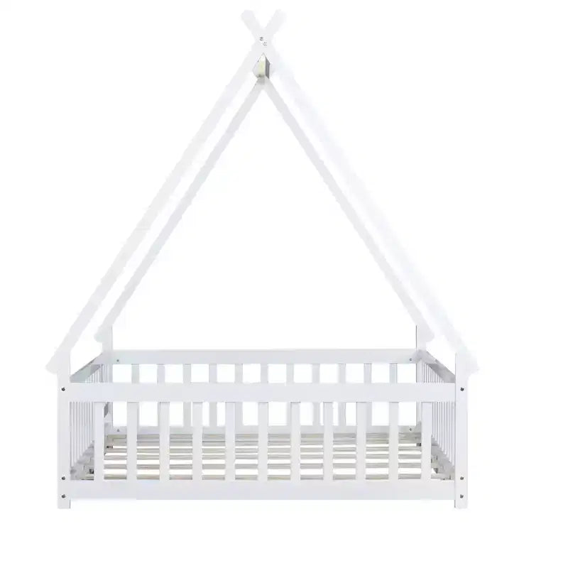 Struttura letto a tenda, una piazza e mezza/matrimoniale, con sponde di protezione - ModernLuxe