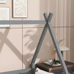 Struttura letto a tenda, una piazza e mezza/matrimoniale, con sponde di protezione - ModernLuxe