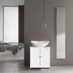 Mobile da bagno Karl Home bianco senza lavabo