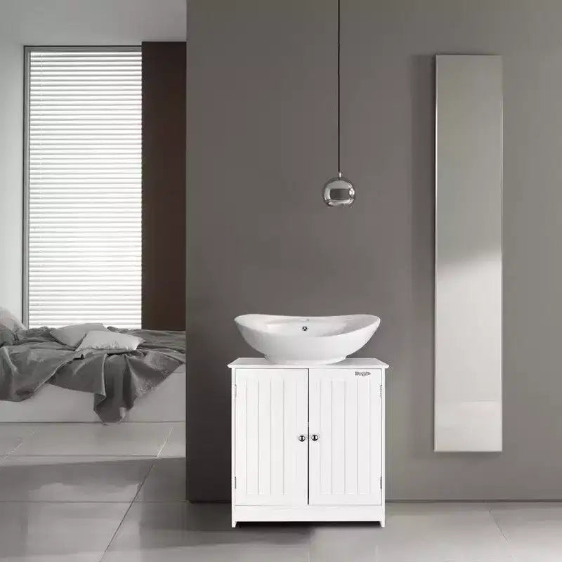 Mobile da bagno Karl Home bianco senza lavabo