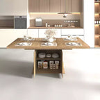 Tavolo da pranzo allungabile GDFStudio Elisa Farmhouse con base contenitore