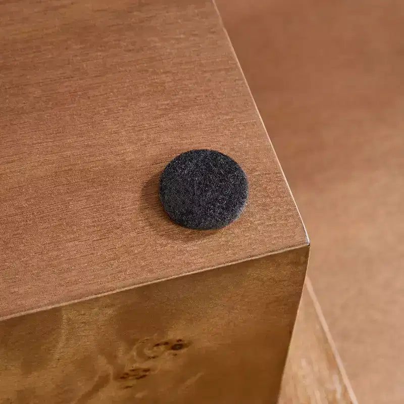Tavolino da caffè GDFStudio Sabrina rettangolare con piedistallo in legno, 43" di larghezza