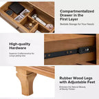 Giorgio Tavolino a 3 cassetti con prese integrate|HULALA HOME