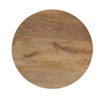 Tavolino rotondo artigianale Royal Hampton 18.5 | Legno di mango