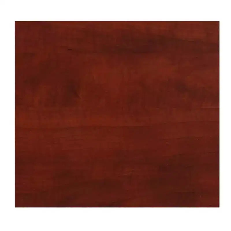 HomeStock Belmont Tavolino minimalista con lati in vetro temperato, superficie superiore elegante e ripiano inferiore aperto per riviste o libri