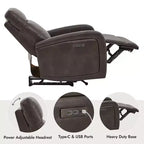 Poltrona reclinabile elettrica Zero Wall Hugger Spruce & Spring