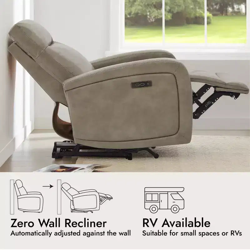 Poltrona reclinabile elettrica Zero Wall Hugger Spruce & Spring