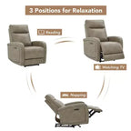 Poltrona reclinabile elettrica Zero Wall Hugger Spruce & Spring