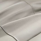 Poltrona reclinabile elettrica zero gravity Spruce & Spring in vera pelle con porte di ricarica