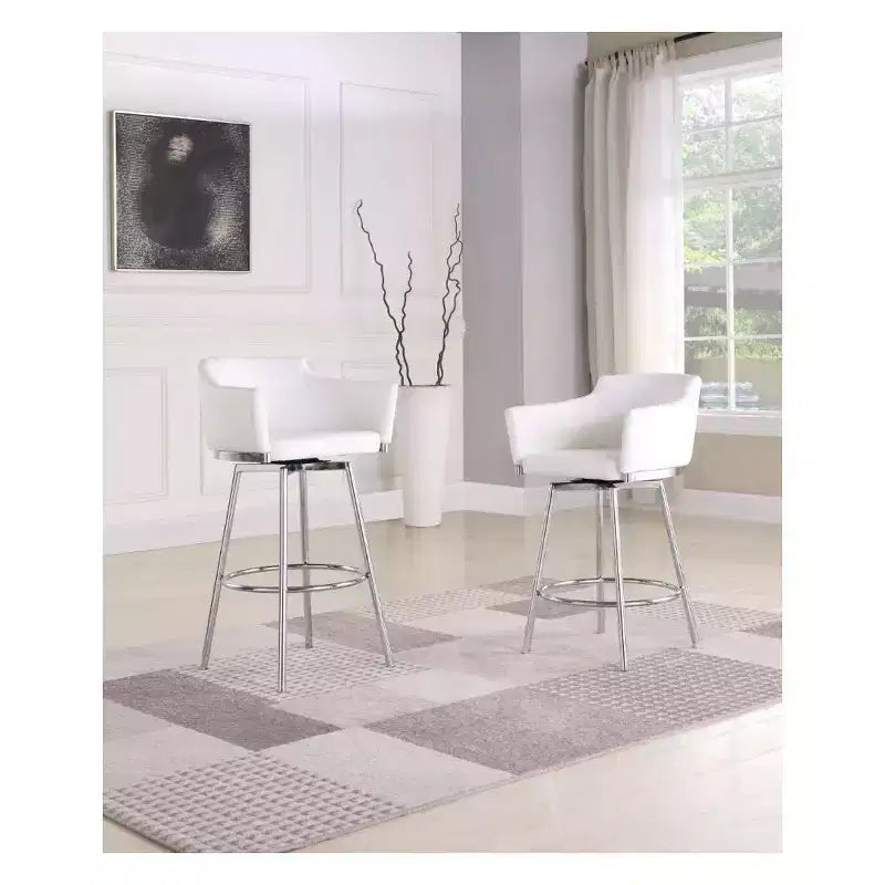Chintaly Imports, Sgabello da bancone moderno con memoria e girevole