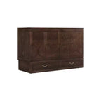 Letto a scomparsa Keloyid Haimyy Queen con struttura in legno massiccio, caricatore integrato e cassetto robusto