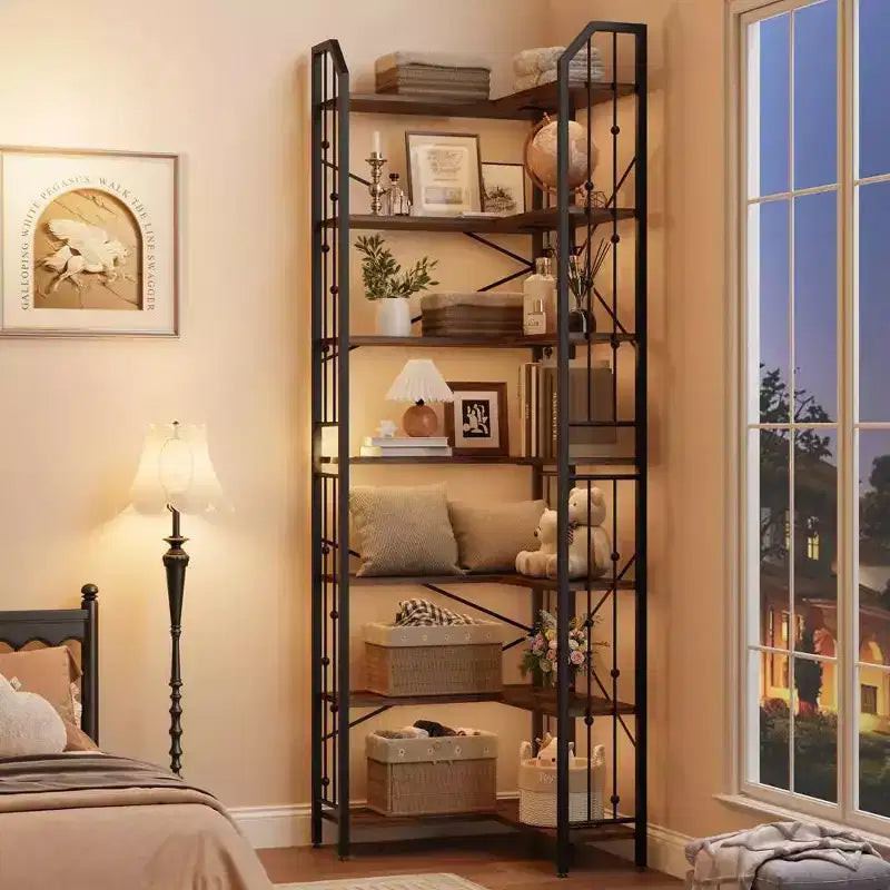 Scaffali in Legno a Piantana Multiuso per Esposizione e Contenimento