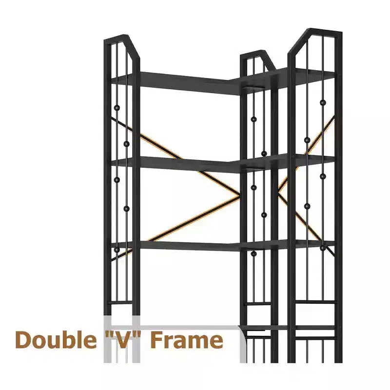 Scaffali in Legno a Piantana Multiuso per Esposizione e Contenimento