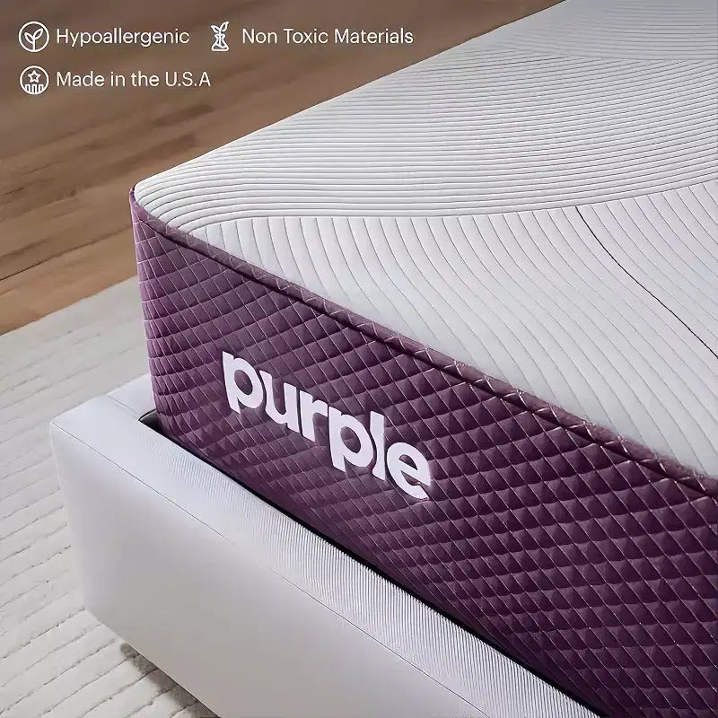 Materasso ibrido Purple Restore con GelFlex Grid e sistema a molle, grigio