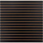 VEVOR Slatwall Panels, Garage Wall Panels(Set of 2 Panels), Heavy Duty Garage Wall Organizer Panels Display, Black