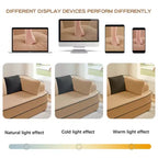 77.2 Divano Teddy, spugna 32D, senza ossatura, due chaise longue, divano letto, colore a contrasto, simmetrico, salotto