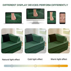 77.2 Divano Teddy, spugna 32D, senza ossatura, due chaise longue, divano letto, colore a contrasto, simmetrico, salotto