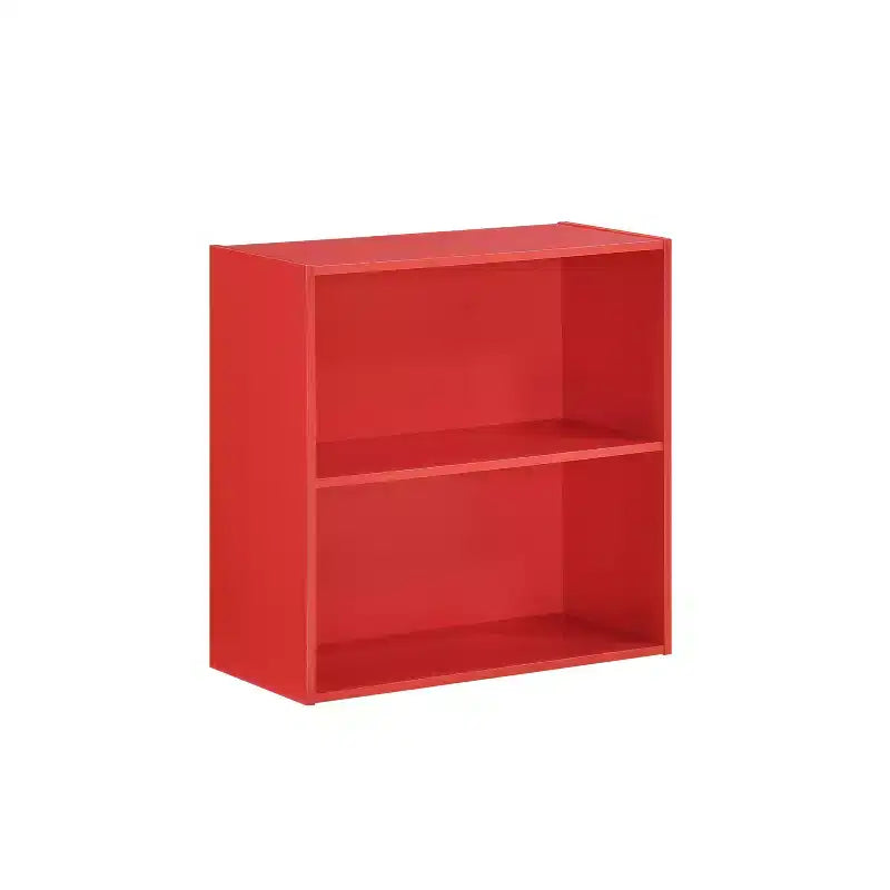 Kings Brand Furniture - Organizzatore portaoggetti con libreria a 2 ripiani in legno