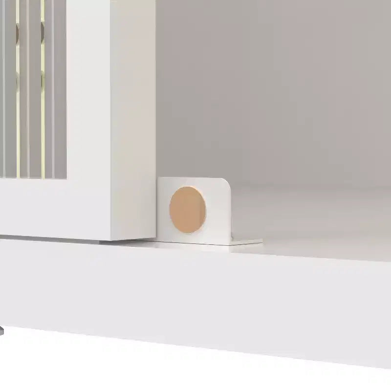 Dispensa alta da cucina, armadietto a 6 livelli con anta a ribalta e pannello forato, armadietto in metallo anti-ribaltamento per cucina e sala da pranzo