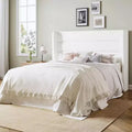 Allewie Velvet Upholstered Wingback Bed Frame, No Box Spring, Storage Space, Strong Slats, Easy Assembly